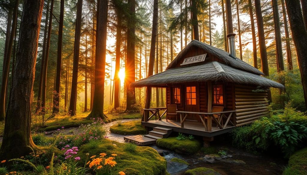 Bachelor and Couple-Friendly Forest Treehouse & Cottage with Private Waterfalls 6 Couple friendly