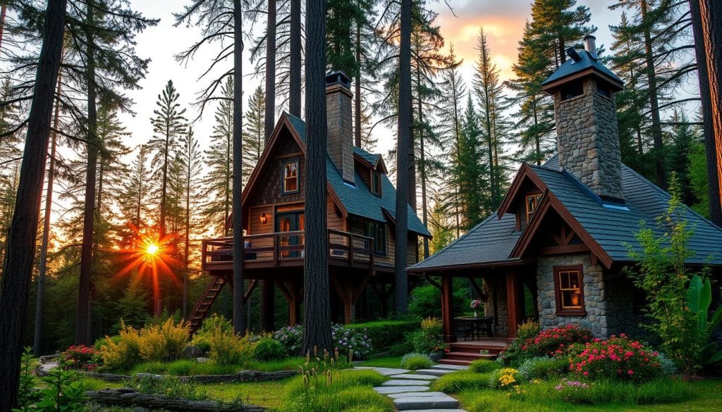 Bachelor and Couple-Friendly Forest Treehouse & Cottage with Private Waterfalls 7 Treehouse Cottage